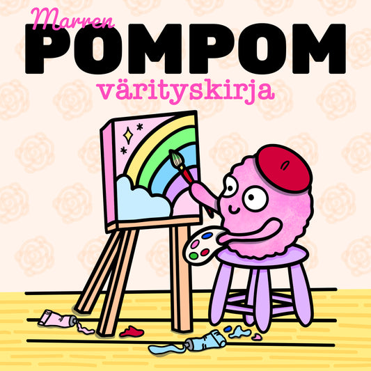 Marren pompom värityskirja